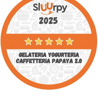 Badge 5 stelle Sluurpy 2025
